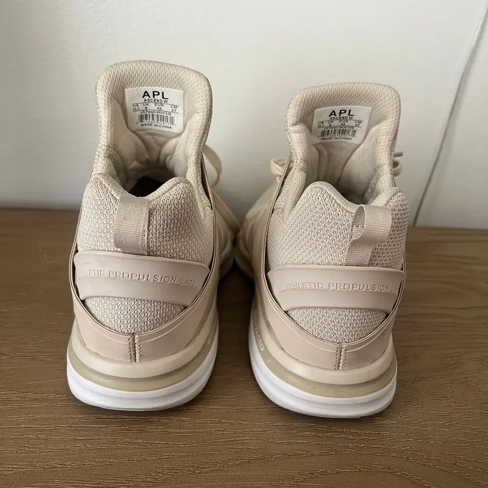APL Athletic Propulsion Labs Ascend Women's Cream Training Shoes 10.5